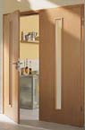 Pintu Double Plywood Kaca
