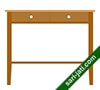 Living room furniture design, consol table LLAVI KT 1D2