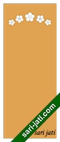 Gambar pintu plywood ukiran lis profil dekoratif bunga FS 1F2