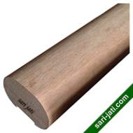 Harga railing tangga oval kayu kamper ukuran 5 x 7 cm model HR 5375 murah