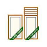 Katalog desain contoh gambar model kusen jendela kayu