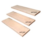 Papan anak tangga kayu seperti papan trap dan papan riser tangga