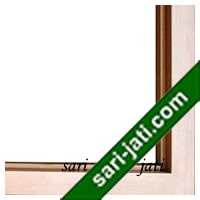 Harga kusen jendela konstruksi knock-down dari kayu kamper, detil desain tipe SWJ 1A1 murah