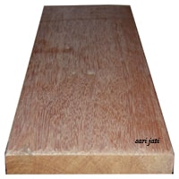lantai kayu decking bengkirai 25x145 mm SDRA 25140