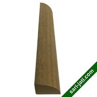 Lis profil seperempat lingkaran kayu mahoni, model SPM 4040