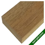 Lis dekoratif persegi panjang model SSM 1530 kayu mahoni