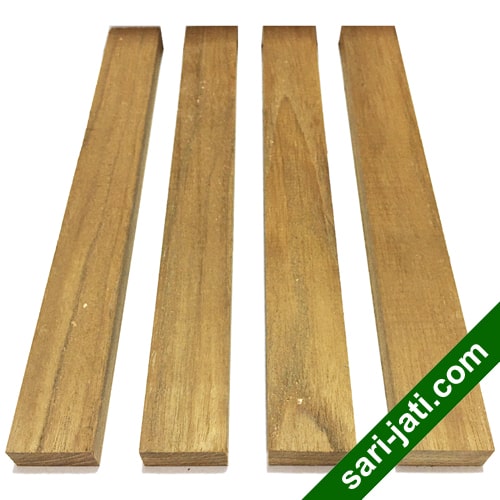 Lis geometris bentuk kotak persegi panjang model SRM 1020 kayu jati