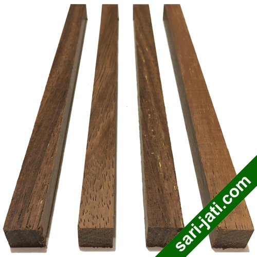 Lis polos segi empat model SSM 1515 kayu merbau