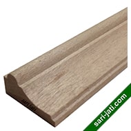 Lis profil klasik kusen kayu kamper model CMC 2560