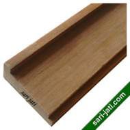 Lis minimalis kayu kusen dari kayu jati perhutani I untuk kusen model CMM 2575
