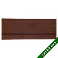 Skirting lantai profil klasik 1.5 x 9 cm model BM 1594 kayu merbau