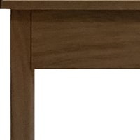 HHarga meja konsol untuk ruang tamu dan ruang duduk keluarga dari kayu jati perhutani I finishing acrylic water based wood stain natural, desain minimalis, bentuk empat persegi panjang, memiliki 3 laci dan 1 tundan, tipe Llavi KT 1D3 murah