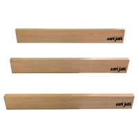 Papan vertikal tangga kayu bengkirai ukuran 4 x 18 cm  model polos tipe STUP 35180