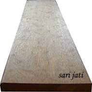 Papan tangga kayu merbau tebal 3 cm tipe STUR 25300