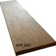Papan tangga kayu merbau tebal 4 cm tipe STUR 35300