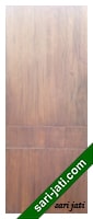 Pintu double plywood tripleks meranti variasi alur nad horisontal FS 1B15