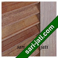 Harga pintu jalusi tanam dari kayu merbau, detil desain tipe LD 1A1 murah