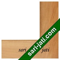 lis kaca standar profil seperempat lingkaran pintu kaca minimalis kayu jati perhutani 1