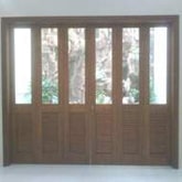Jual Pintu Kaca Jalusi Krepyak Kayu Jati Merbau Bengkirai Kamper