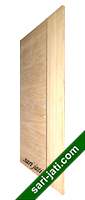 Model pintu minimalis kayu jati perhutani I variasi alur horisontal dan vertikal SLFP 1H9