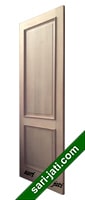 HHarga pintu panel solid raised bevel 2 kotak dari kayu kamper variasi lis timbul, desain tipe SRP 2A1 murah