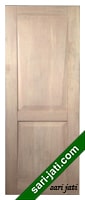 Pintu panel solid raised kayu kamper SRP 2A4