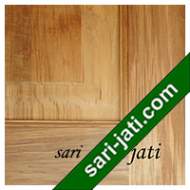 Detil Pintu Panel Solid Raised Dibevel Kayu Jati Perhutani I SRP 6A3