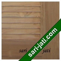 Detil krepyak tanam, pintu gudang panil krepyak kayu jati SLP 6A1