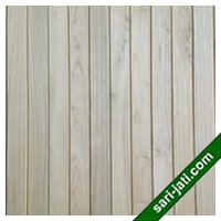 Plafon kayu lambersering sungkai alur nad kotak 5 mm ukuran 15 x 85-95 mm model LBB 1585