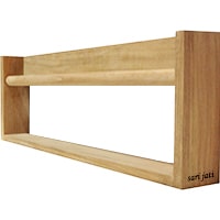 Rak dinding kayu jati perhutani I