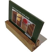 Dekorasi rumah, perlengkapan alat tulis dan kotak penyimpanan, tempat kartu nama, dari kayu jati perhutani I tipe HDCP 020020